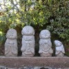 Kleine buddhistische Statuen
