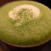 Koestlicher Maccha-Cappucino