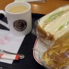 Letztes Fruehstueck beim Caffe Veloce