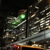 Fuji-TV-Studio bei Nacht