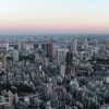Odaiba im Hintergrund