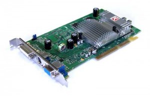 Abbildung der Grafikkarte ATI Radeon 9600